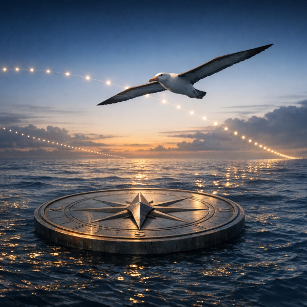 How Rare Birds Navigate Across Oceans Without New Maps